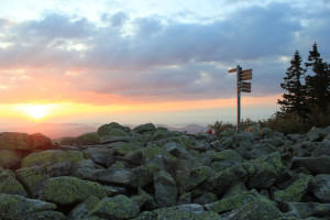 Lusen Sonnenaufgang Bayerischer Wald
