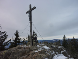 Wandern Rachel Bayerischer Wald WInter