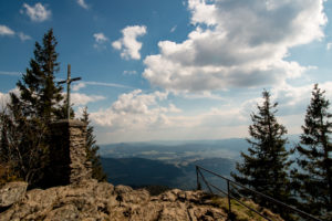 Großer Falkenstein Gipfel Nationalpark Bayerischer Wald