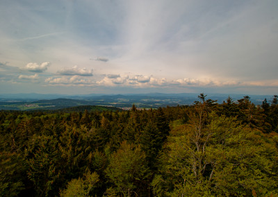 Aussicht vom Brotjacklriegel Bayerischer Wald